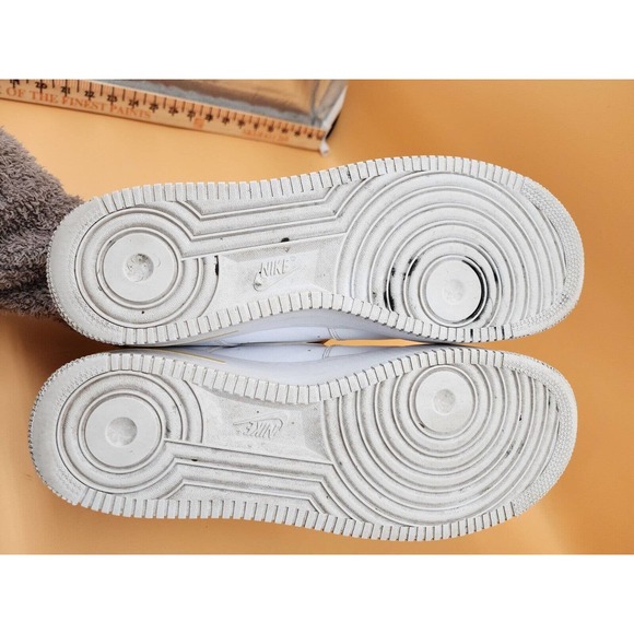 NIKE AIR FORCE 1 '07 LV8' GOLD LINKS ZEBRA SIZE US 13 Shoe. Sneaker DH5284-100 - Picture 6 of 8